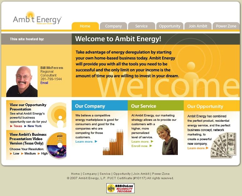 Ambit Energy site